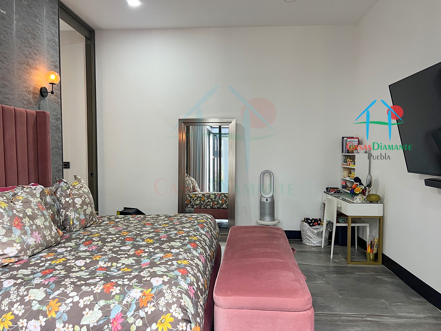 Tlaxcalancingo Casa Maka - Recámara principal 2